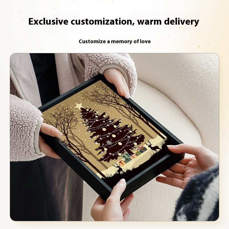 2024 New Luminous Speaker Christmas Tree Painting Bluetooth Speaker Desktop Ornament Gift Light And Shadow Art Lighting 2024 New Luminous Speaker Christmas Tree Painting Bluetooth Speaker Desktop Ornament Gift Light And Shadow Art Lighting